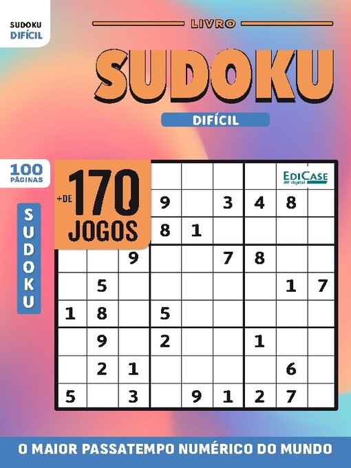 Title details for Sudoku Números e Desafios by EDICASE GESTAO DE NEGOCIOS EIRELI - Available